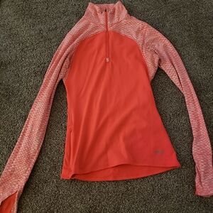 Under Armour Women's Coral Long Sleeve Top Brand New. Cold Gear. Size Small.